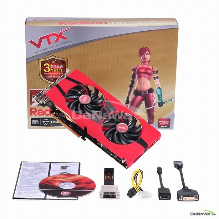 VTX3D 라데온 HD 7950 X-EDITION D5 3GB_이미지