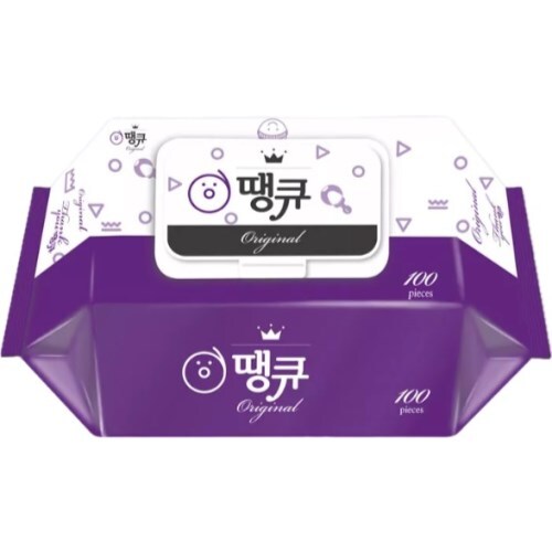 땡큐 오리지널 물티슈 캡형 100매 (10팩)_이미지