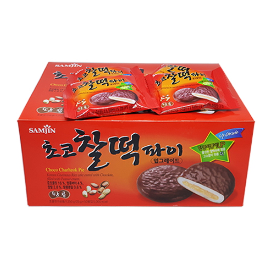 삼진(SAMJIN) 초코 찰떡파이 50개입 1.25kg (1개)_이미지