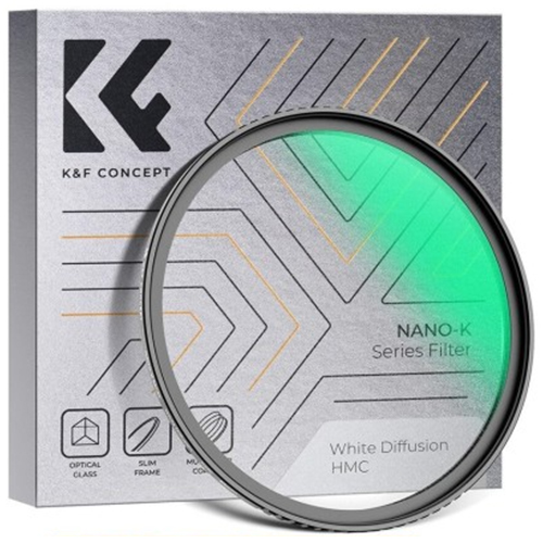K&F Concept NANO-K White Diffusion 렌즈필터 해외구매 (49mm)_이미지