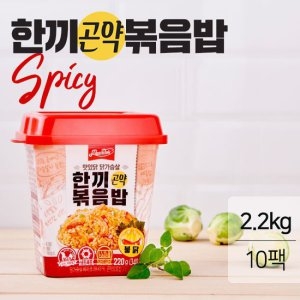 맛있닭 닭가슴살 한끼 곤약볶음밥 불닭 220g [10개]