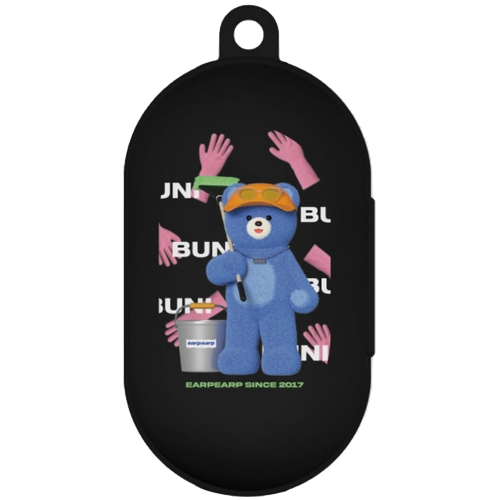 갤럭시 버즈 플러스 CLEANER BUNI-BLACK 젤리 케이스