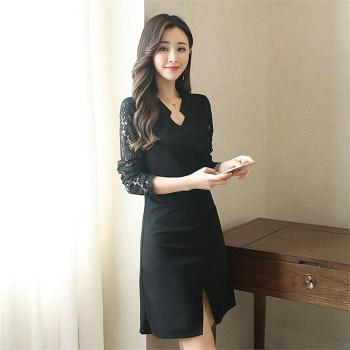 ONM 브이넥 앞트임 원피스 S8823811