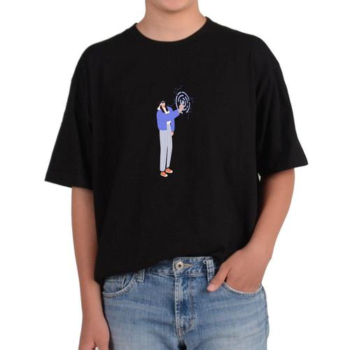 길단 반팔 USA핏 가상현실 VR 별자리 천문그림 다양한색상 전사이즈 WFKQ0N7