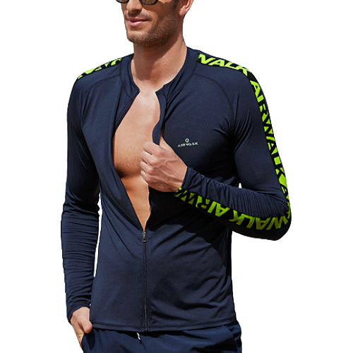 에어워크서프 남성 래쉬가드 집업 YAWe5064_이미지