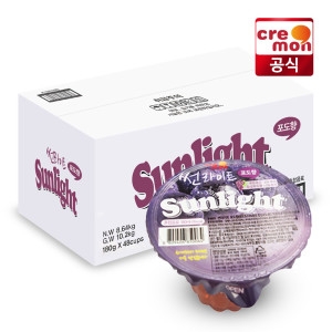 썬라이트 끄레몽 썬라이트 포도맛 180ml 48개