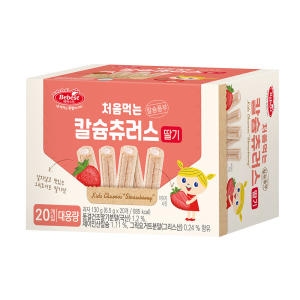 베베스트 처음먹는 칼슘 츄러스 딸기 6.5g (20개)_이미지