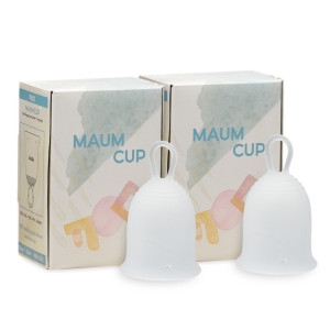 [불명] 100% 의료용 실리콘 생리컵 마음컵이미지입니다. 누르면 해당 게시물로 새창이동합니다.