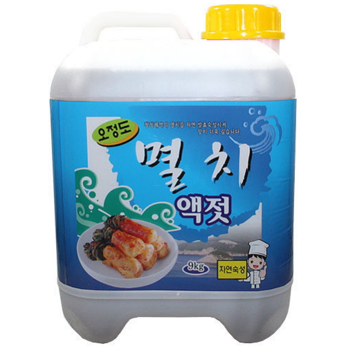 이레 오정도 멸치액젓 9kg(1개)