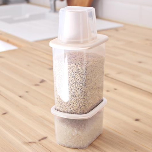 포켓 잡곡통 500ml+1000ml 2P세트 쌀통 씨리얼통