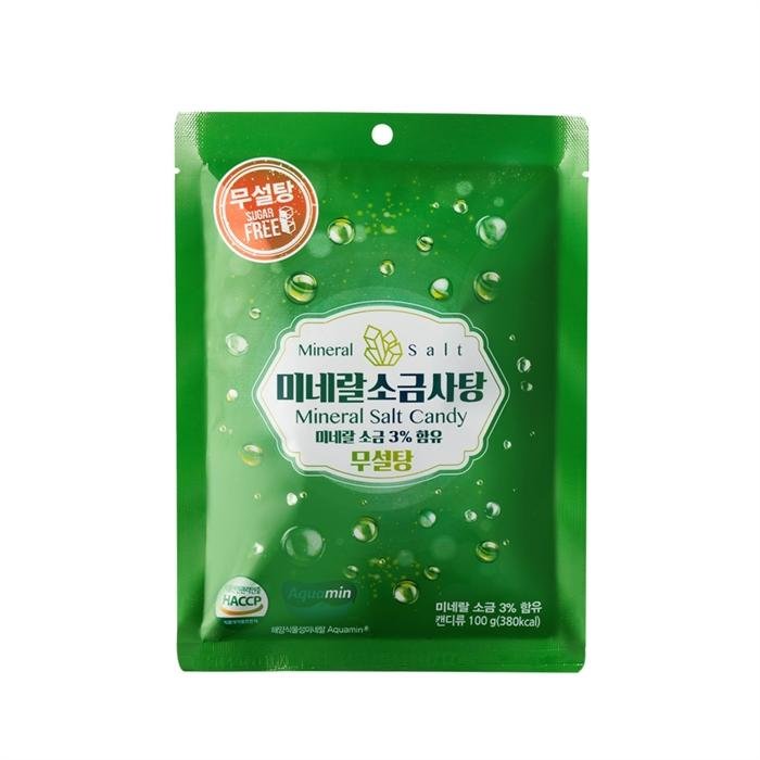 한양제과 미네랄 소금사탕 100g (1개)_이미지