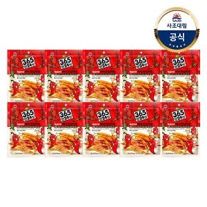 사조대림 365.24 빠삭 한입먹태 매콤한맛 25g (10개)_이미지