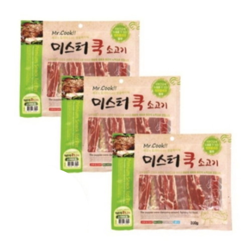피에스코리아 미스터 쿡 소고기 스테이크 300g (3개)