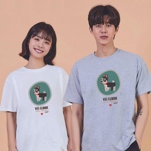 키밍 허스키 여학생반팔티 남성반팔후드 W6999DF