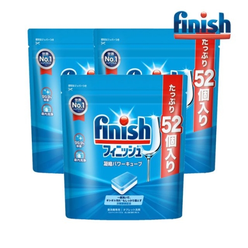 옥시레킷벤키저 피니시 파워큐브 52개입 (3개)