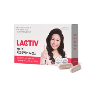 락티브 시크릿케어 유산균 350mg 30캡슐 (6개)_이미지