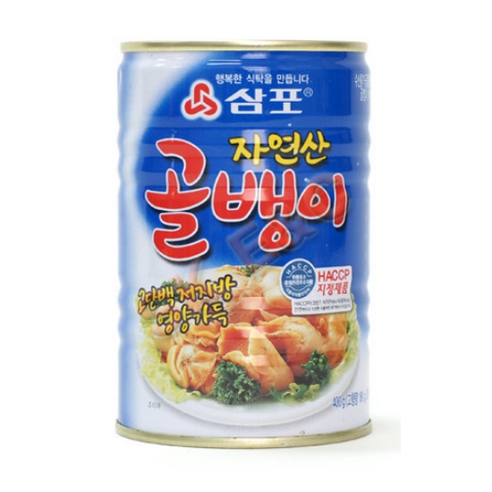 삼포식품 자연산 골뱅이 400g (1개)