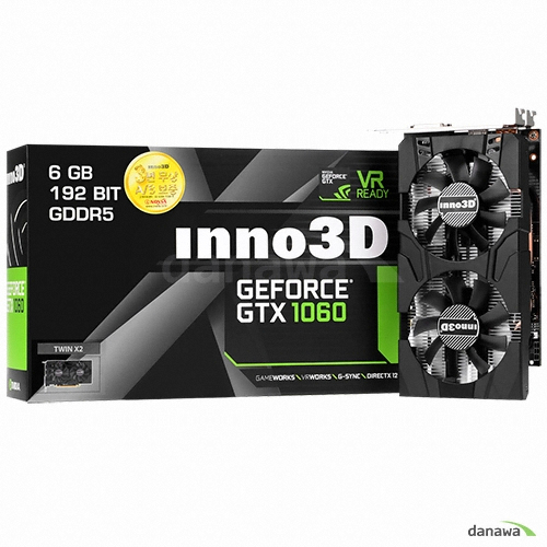 INNO3D 지포스 GTX1060 D5 6GB X2_이미지