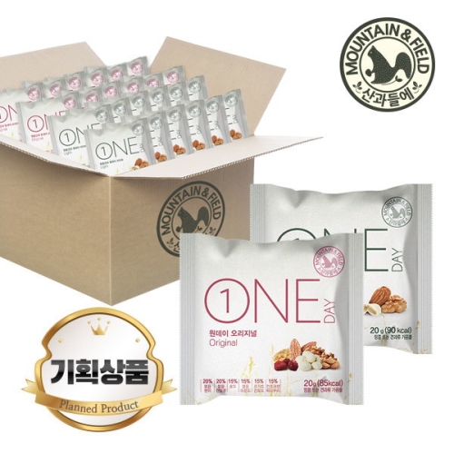 하루견과 원데이오리지널50낱봉+원데이라이트50낱봉