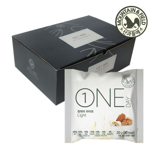 산과들에 원데이 라이트 선물세트 20g 50개입 (1개)