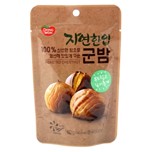  동원F&B 자연한입 군밤 80g [2개]