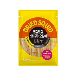 정화식품 말랑말랑 버터구이 오징어 50g (12개)