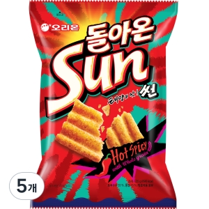 오리온 돌아온 썬 핫스파이시맛 135g 5개_이미지