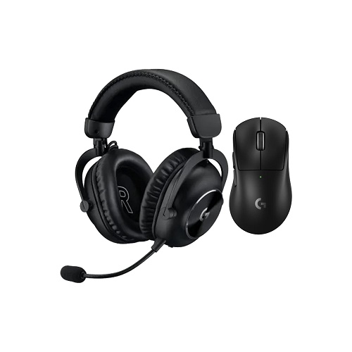 로지텍 G PRO X SUPERLIGHT 2 DEX + PRO X 2 무선 마우스 헤드셋 세트 (블랙)_이미지