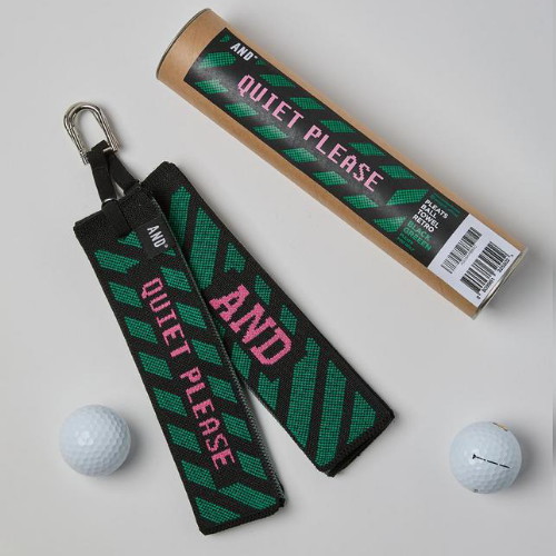 마크앤로나 플리츠 볼 타월 레트로 블랙 그린