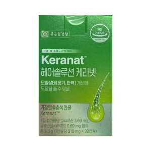  종근당건강 헤어솔루션 케라넷 310mg 30캡슐 [1개]