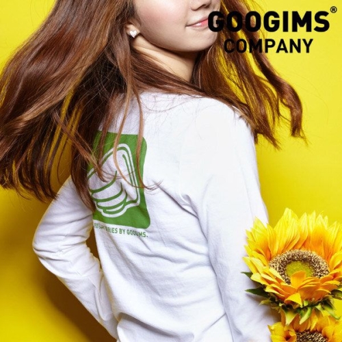 구김스 1102_ 플라이 날개 자수 라운드 티셔츠 248370 레드 MM 레드 MM