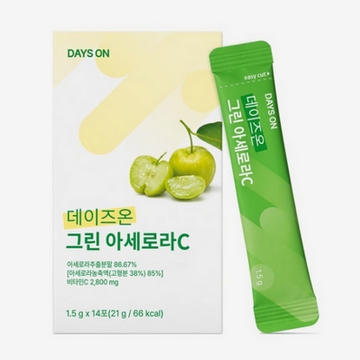 데이즈온 그린 아세로라 C 1.5g 14포 (3개)_이미지
