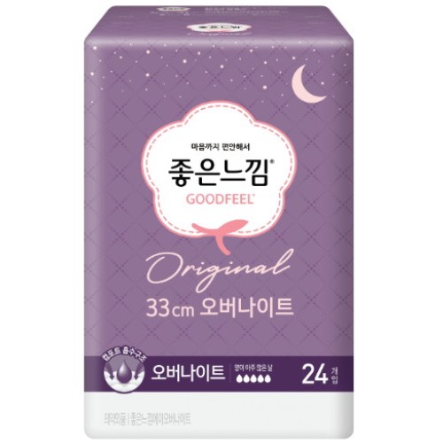 좋은느낌 오리지널 오버나이트 24개 (2팩(48개))_이미지