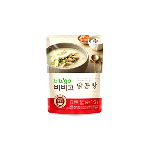 CJ제일제당 백설 비비고 닭곰탕 500g 1개_이미지