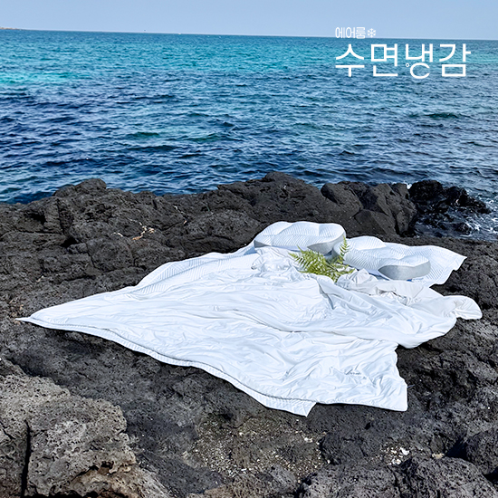 에어룸 수면냉감 아이스 Max 쿨드론 냉감패드 풀패키지 (라지킹 LK)_이미지