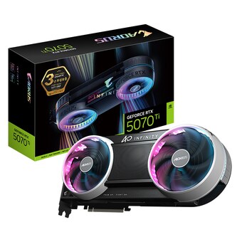 GIGABYTE AORUS 지포스 RTX 5070 Ti INFINITY D7 16GB 제이씨현
