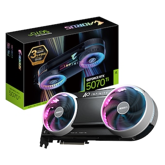 GIGABYTE AORUS 지포스 <b>RTX</b> <b>5070</b> <b>Ti</b> INFINITY D7 <b>16GB</b> 제이씨현