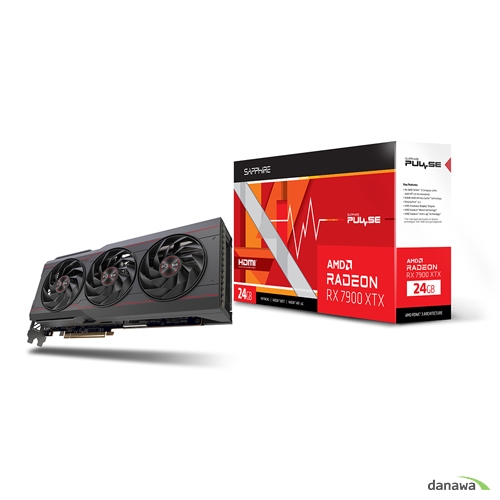 SAPPHIRE 라데온 RX 7900 XTX PULSE OC D6 24GB_이미지