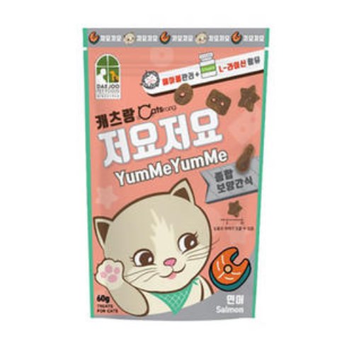 캐츠랑 저요저요 연어 60g (5개)_이미지