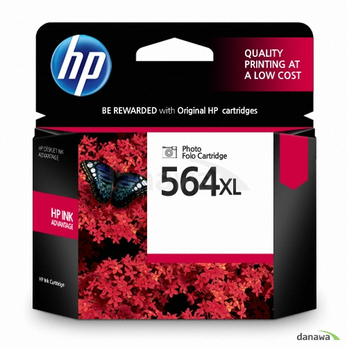 정품 564XL (CB322WA) 포토검정