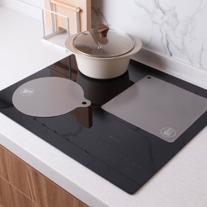 제이킨 원형 인덕션보호매트 인덕션 스크래치 방지 패드