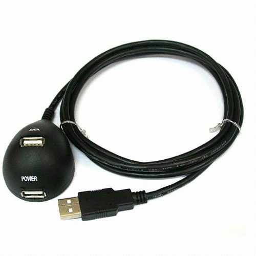강원전자 NETmate USB 2.0 (A-A) (M/F) 스탠드 연장 케이블 (NMC-US250B, 5m)