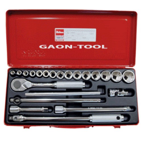 코켄 1/2인치 6각 핸드 소켓세트 4268M (22pcs)_이미지