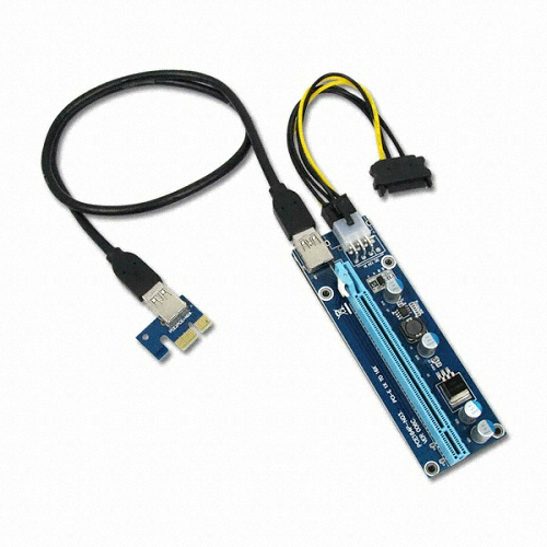 디지털하우스 PCIe 1x to 16x 라이져카드 (DT-PCIE006C)_이미지