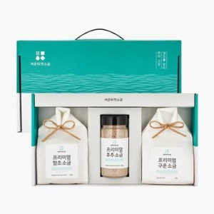 비온뒤첫소금 첫소금 프리미엄 소금 선물세트 6호 (1개)