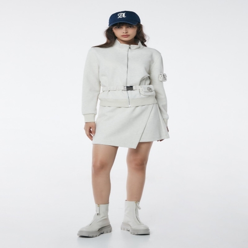 제시뉴욕 져지 벨티드 랩 스커트 AD85NSST6150