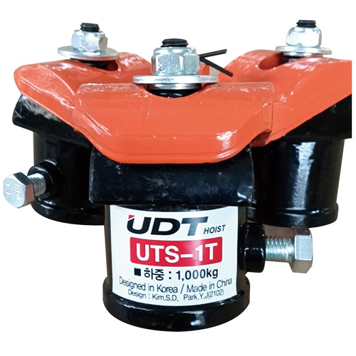 UDT 체인블럭 거치대 UTS-1T이미지입니다. 누르면 해당 게시물로 새창이동합니다.