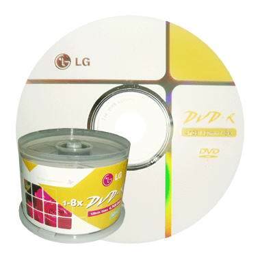 LG���� DVD-R 4.7GB 8x ���� 50��