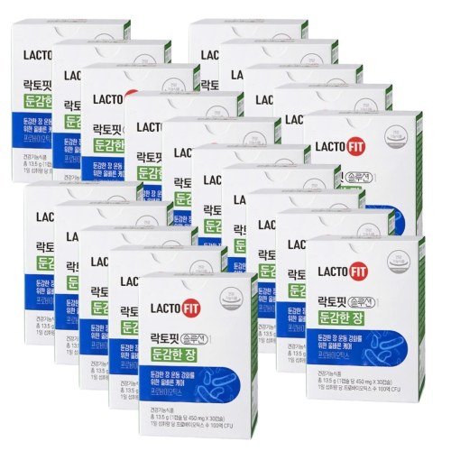 종근당건강 락토핏 솔루션1 둔감한 장 450mg 30캡슐 (20개)_이미지