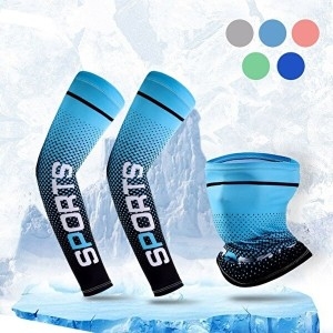 알티피아 스포츠 아웃도어 여름 시원한 쿨링 팔토시 넥워머세트 WE45C7F